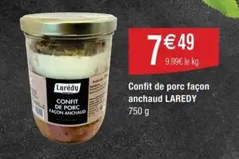 Confit de porc façon anchaud LAREDY