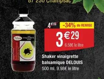 Shaker vinaigrette balsamique DELOUIS