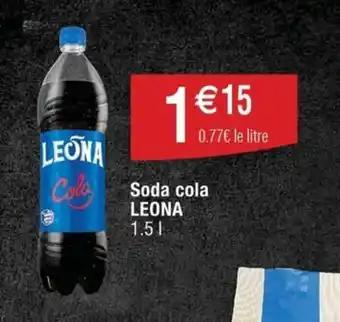 Soda cola LEONA 1.51