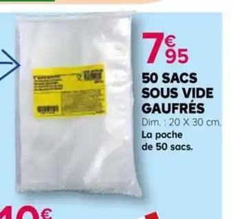 Promotion Exclusives de Sacs sous vide : Découvrez l'Offre incontournable