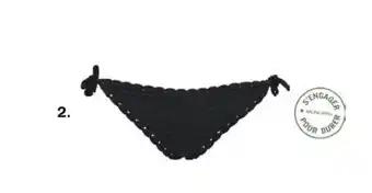 BAS DE MAILLOT DE BAIN NOIR