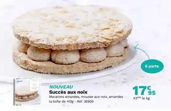 Succès aux noix