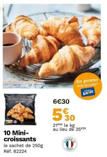 10 Mini- croissants