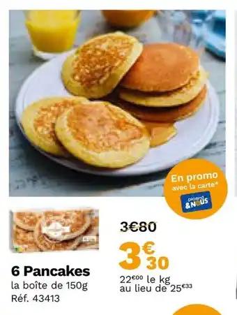 6 Pancakes