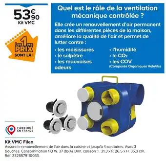 Kit VMC Fileo