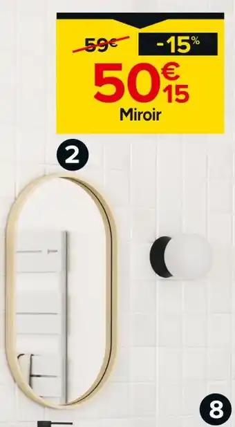 Miroir Thiam Oblong