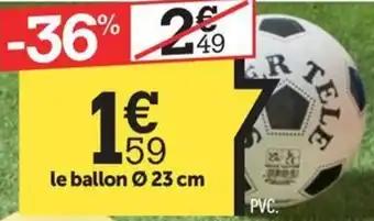 le ballon Ø 23 cm
