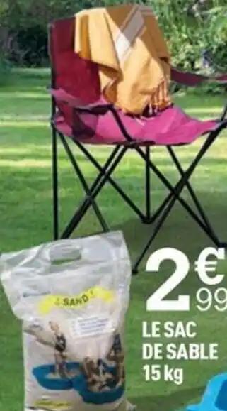 LE SAC DE SABLE 15 kg
