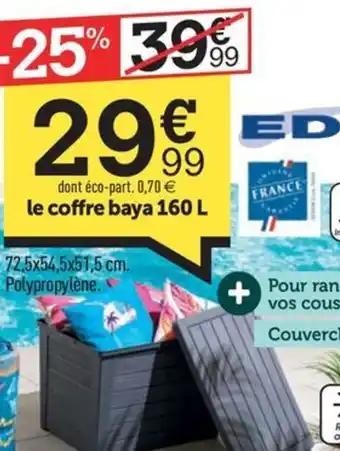 le coffre baya 160 L
