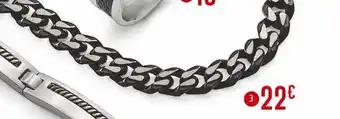 Bracelet acier, 21 cm