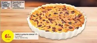 Tarte clafoutis cerise