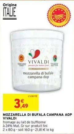 Vivaldi - mozzarella di bufala campana aop