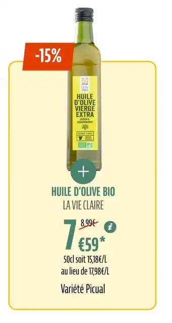 HUILE D'OLIVE BIO