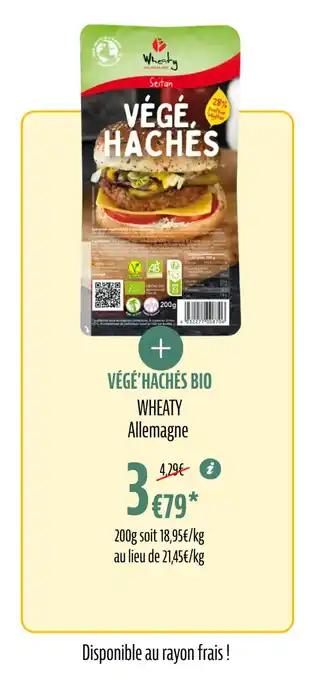 VÉGÉ'HACHÉS BIO