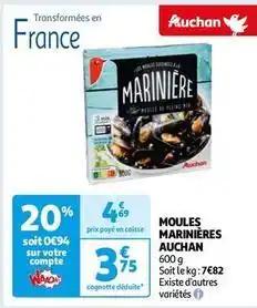 Auchan - moules marinières