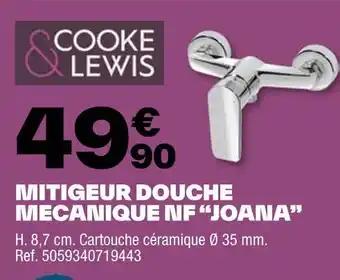 COOKE & LEWIS MITIGEUR DOUCHE MECANIQUE NF “JOANA”