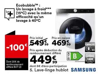 Lave-linge hublot SAMSUNG