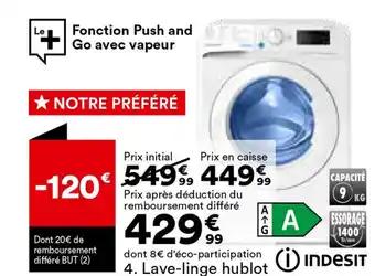 Lave-linge hublot