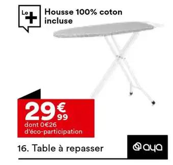 Table à repasser