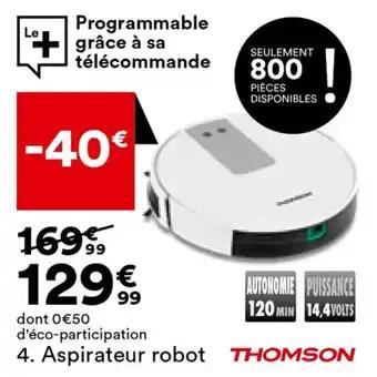 Aspirateur robot
