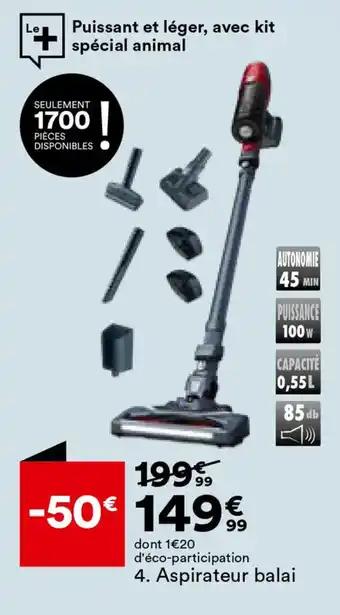 Aspirateur balai