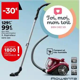 Aspirateur sans sac