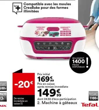 Machine à gâteaux