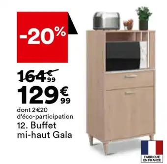 Buffet mi-haut Gala