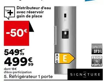 Réfrigérateur 1 porte