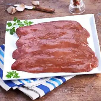 Veau : foie à griller