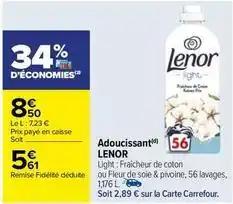 Lenor - adoucissant