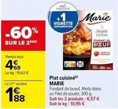 Marie - plat cuisiné