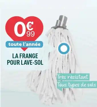 LA FRANGE POUR LAVE-SOL