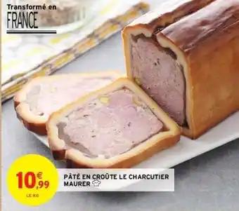 Maurer - pâté en croûte le charcutier