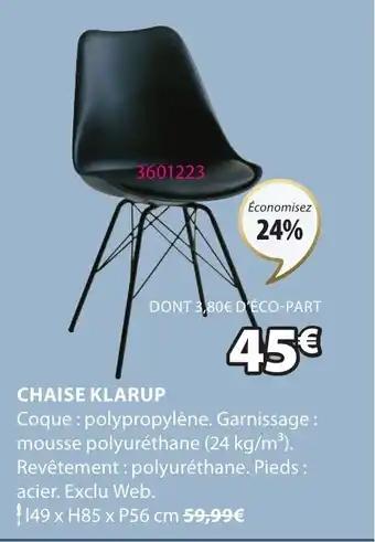 CHAISE KLARUP