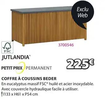 COFFRE À COUSSINS BEDER