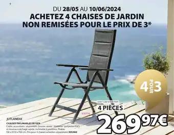 CHAISES INCLINABLES MYSEN