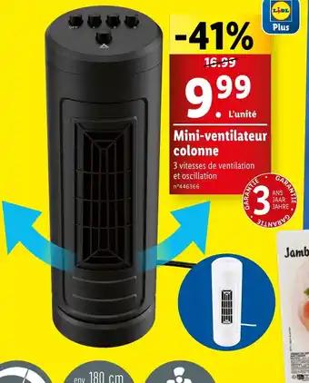 Mini-ventilateur colonne