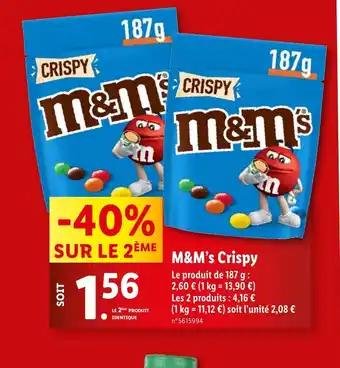 M&M's Crispy
