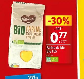 Farine de blé Bio T65