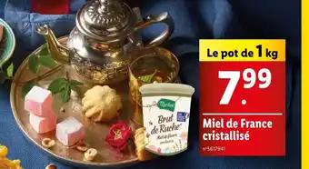 Miel de France cristallisé