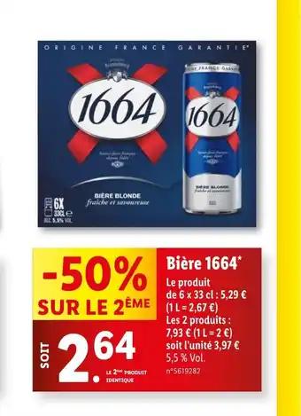 Bière 1664