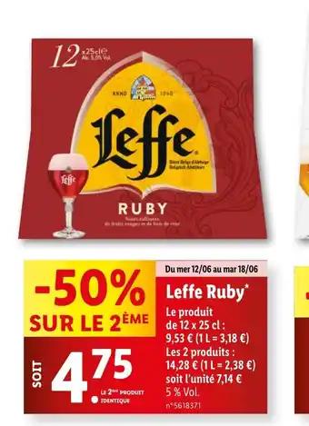 Leffe Ruby