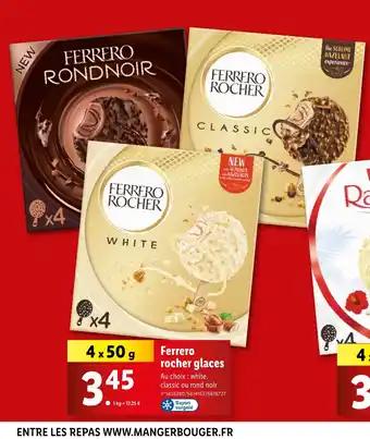 Ferrero rocher glaces