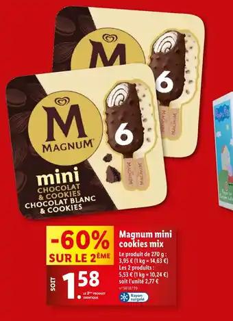 Magnum mini cookies mix