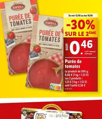 Purée de tomates