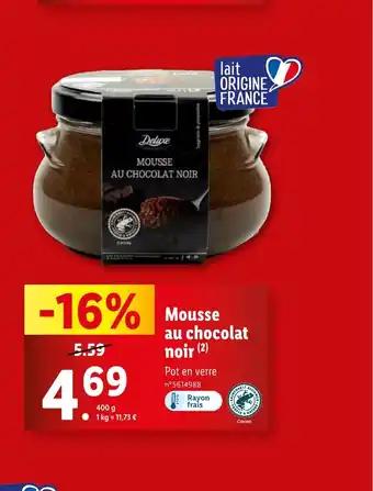 Mousse au chocolat noir (2)