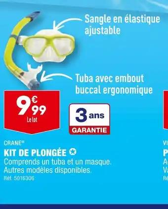 CRANE KIT DE PLONGÉE