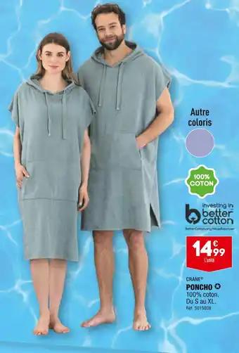 CRANE PONCHO