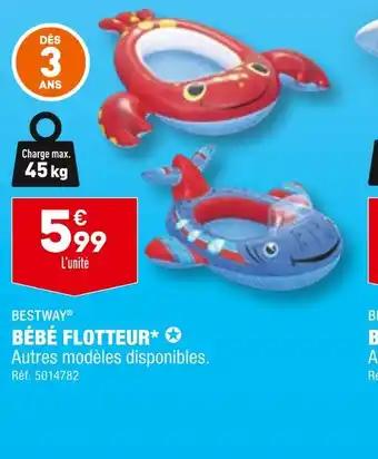 BESTWAY BÉBÉ FLOTTEUR